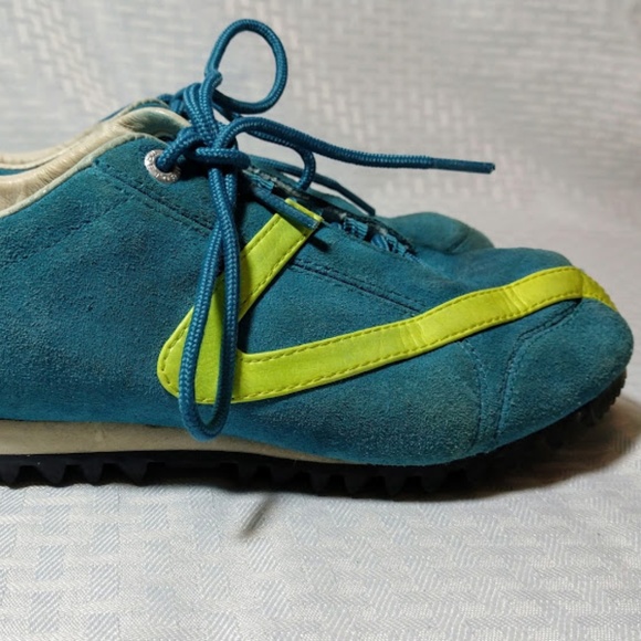 Tretorn Blue Suede Women's Sneaker Never Worn - Picture 2 of 7